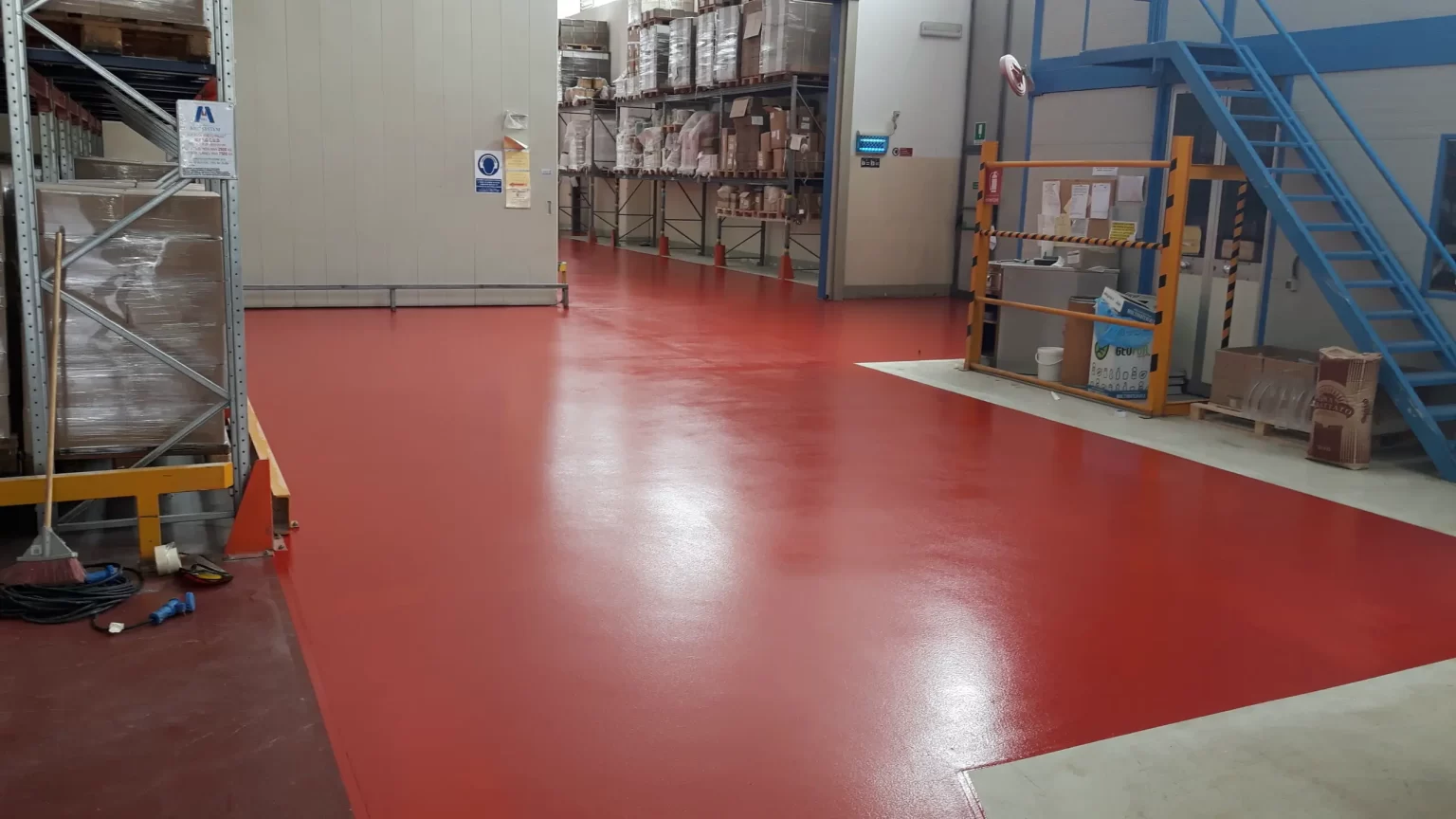 Pavimenti in resina a film sottile