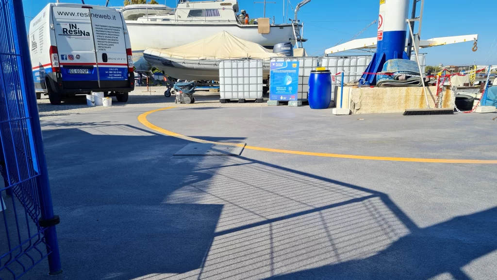 Pavimento in resina per esterno