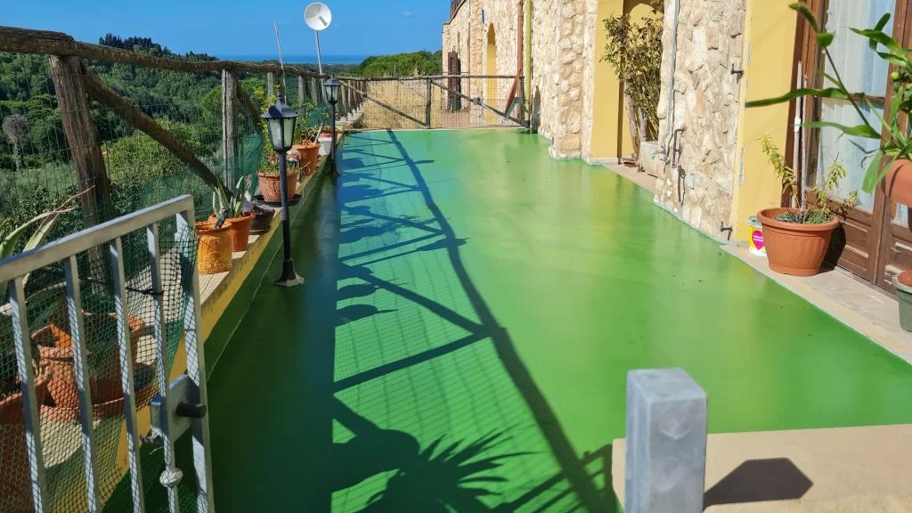 Terrazzo in resina